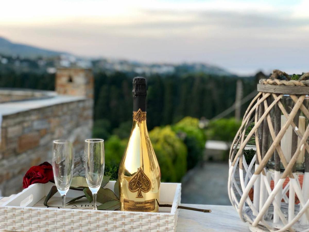 Villa Andros Epoque Livádhia Eksteriør billede